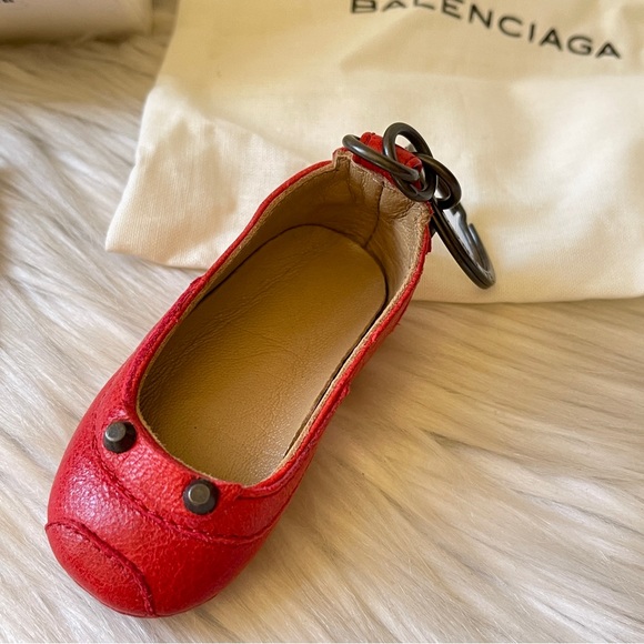 Balenciaga Handbag Charm/Keychain Red - Picture 1 of 11